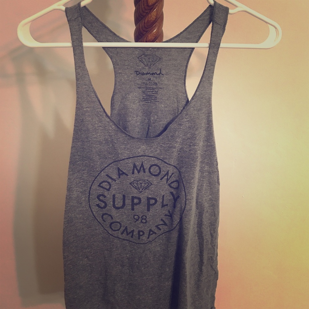 Grey diamond supply co. Tank top